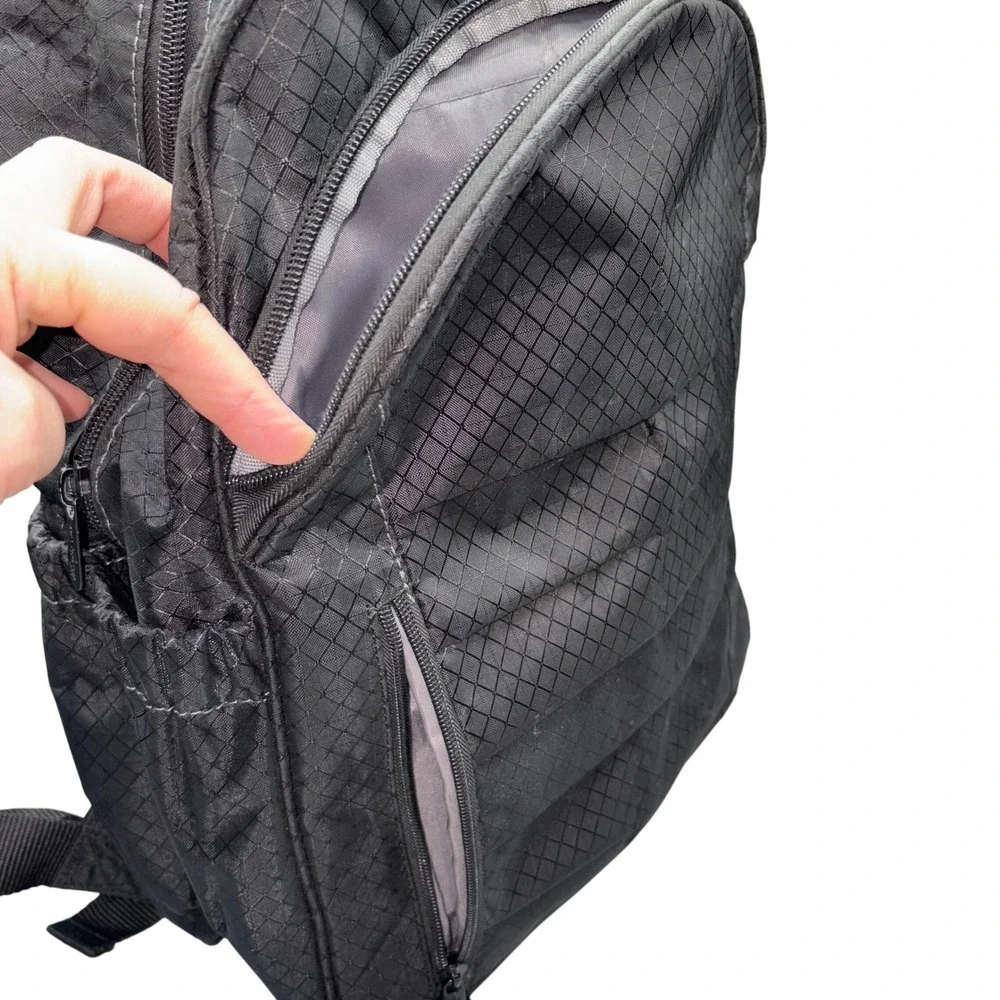 Thirty One Deluxe Backpack Black Laptop Travel School Bag Thermal Pocket
